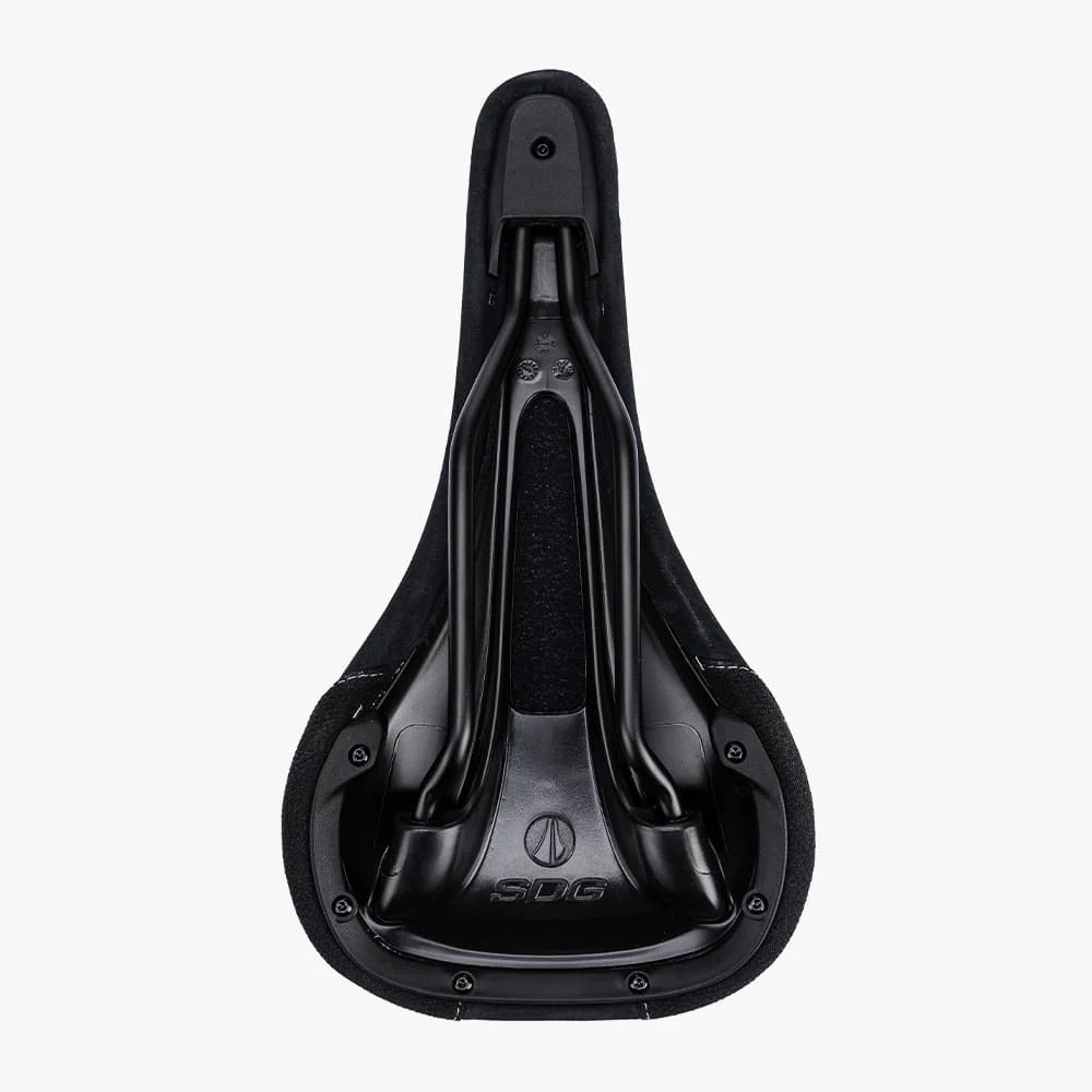 Sella SDG BEL-AIR V3 MAX Velura con binari Lux-Alloy