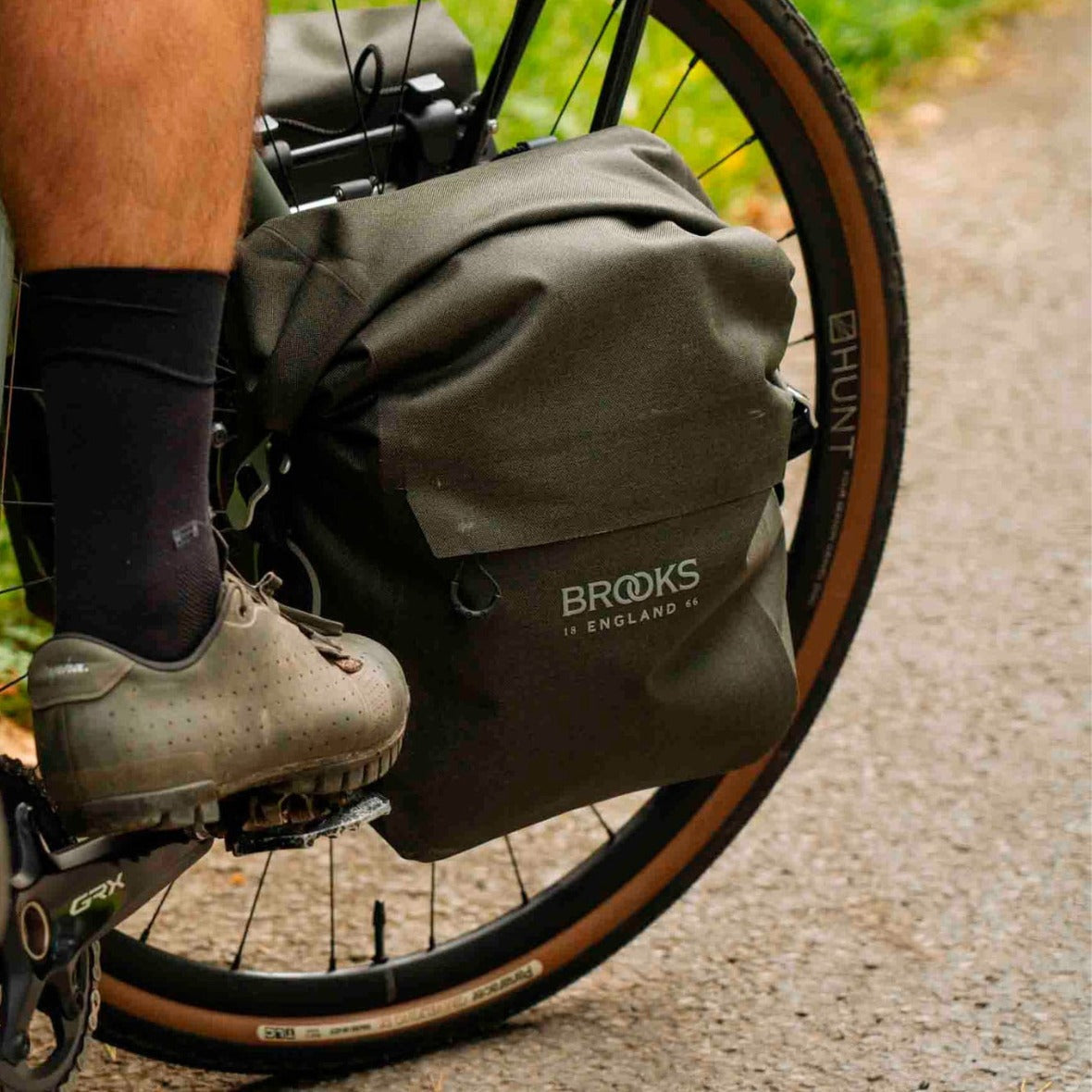 Borsa portabagagli BROOKS SCAPE LARGE Verde