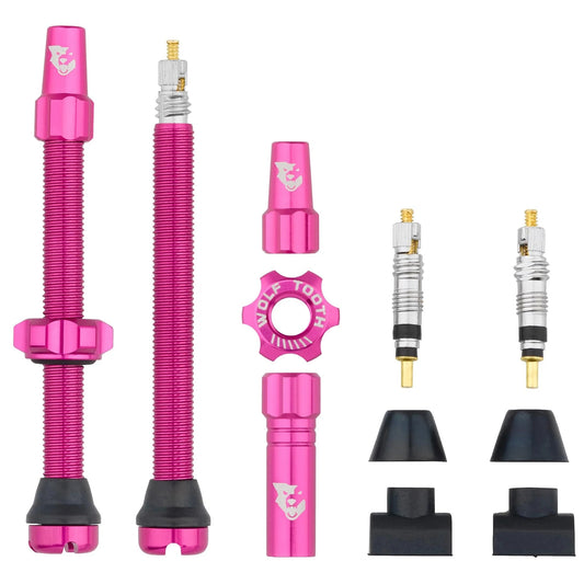 Set di 2 valvole tubeless WOLF TOOTH rosa