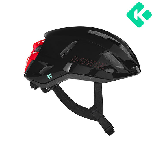 Casco da strada LAZER SPHERE KINETICORE Nero/Rosso