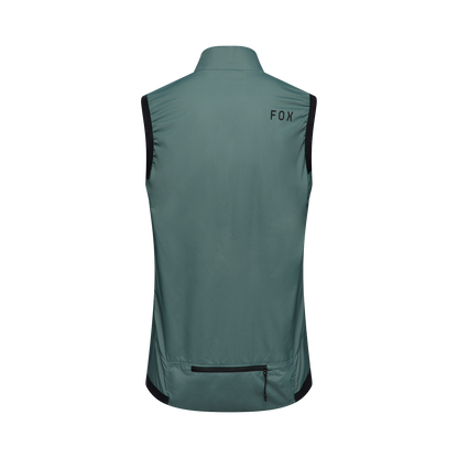 Gilet FOX RANGER WIND verde salvia - vista 2