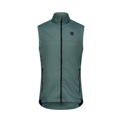 Gilet FOX RANGER WIND verde salvia - vista 1