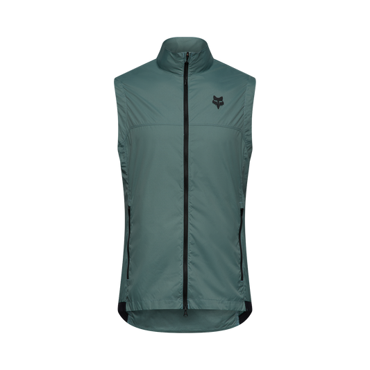 Gilet FOX RANGER WIND verde salvia - vista 1