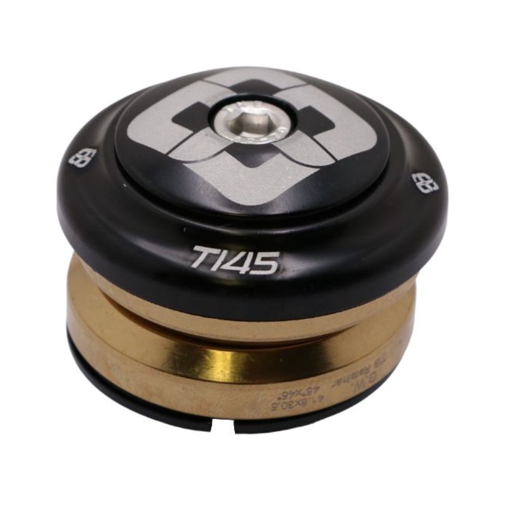 Serie Sterzo Integrata PRIDE Ti45 Titanium iIS42 1"1/8 Nero