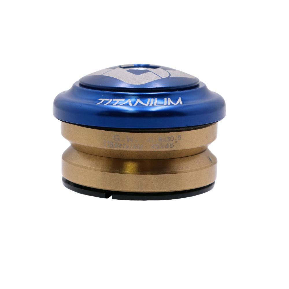 Serie Sterzo Integrata PRIDE Ti45 Titanium iIS42 1"1/8 Blu