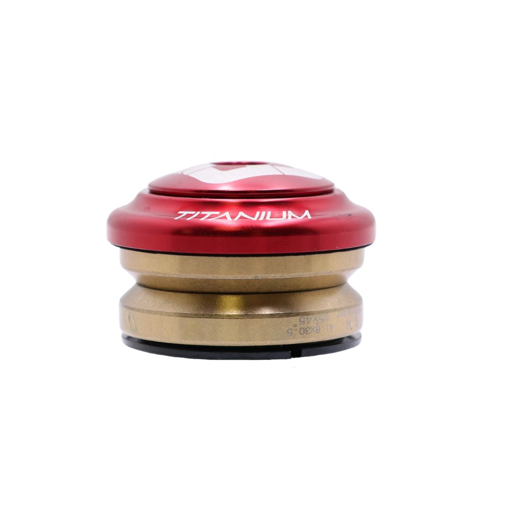 Gioco Sterzo Integrato PRIDE Ti45 Titanium iIS42 1"1/8 Rosso