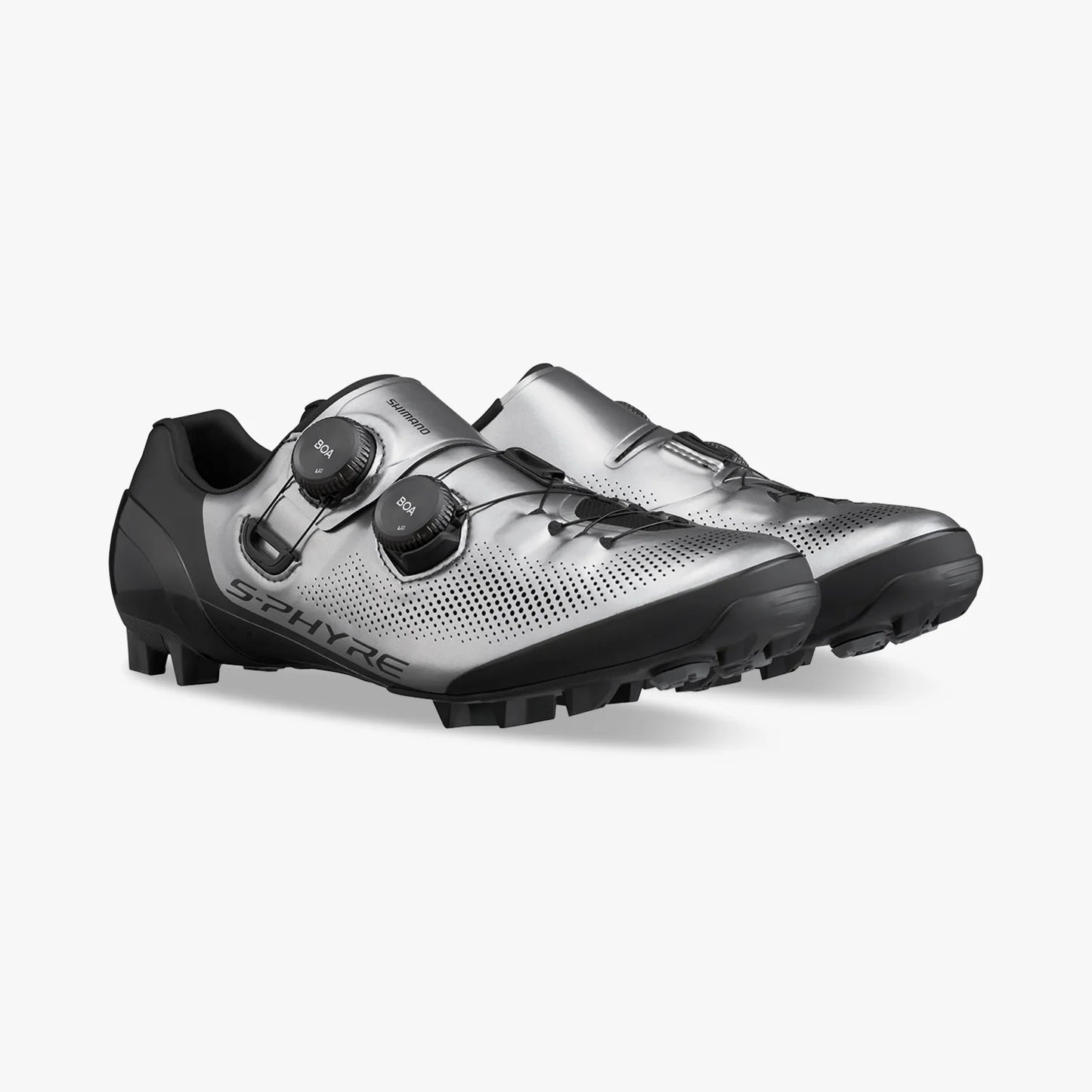 SHIMANO XTR XC903S S-PHYRE Argento Scarpe da MTB - Edizione Limitata