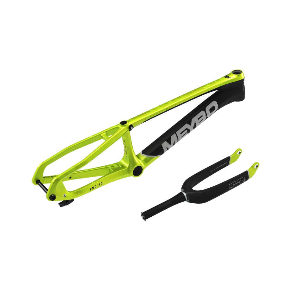 Kit Telaio/Forcella MEYBO HSX Carbonio 2026 Verde Fluo/Nero