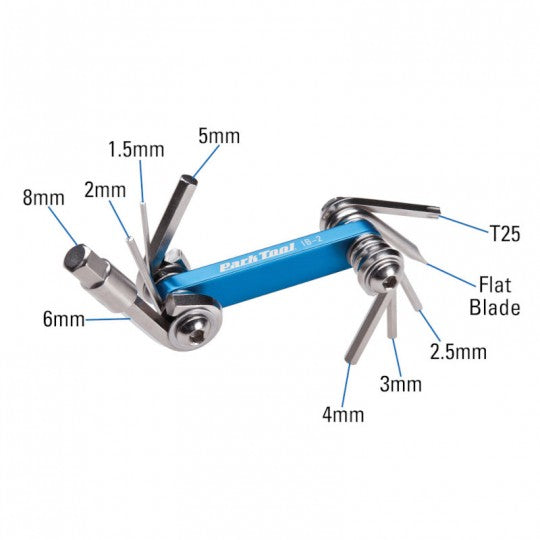 Multitool PARK TOOL IB-2 (8 utensili)