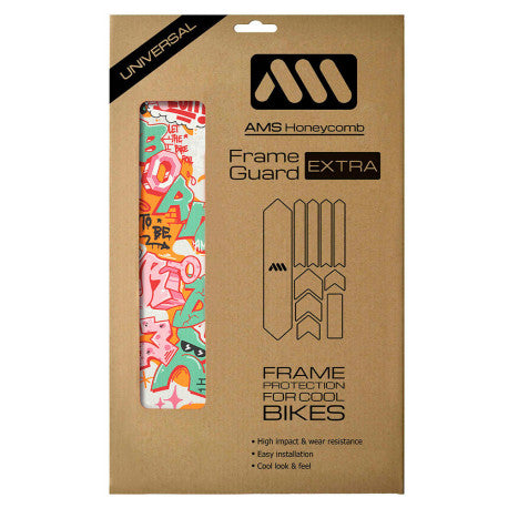 Protezione telaio ALL MOUNTAIN STYLE EXTRA Born to Be Rider Rosso