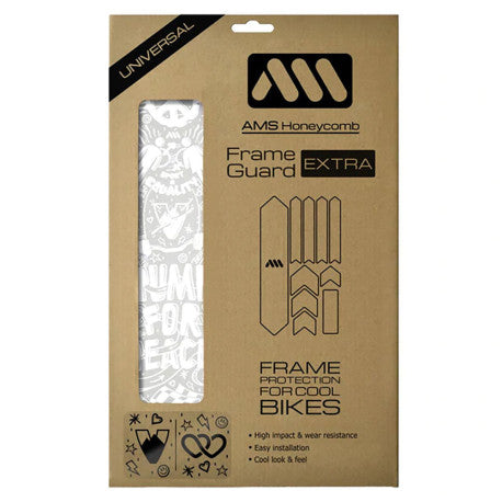 ALL MOUNTAIN STYLE Pompa EXTRA per Peace Frame Protector Bianco