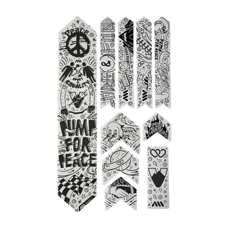 ALL MOUNTAIN STYLE Pompa EXTRA per Peace Frame Protector Nero