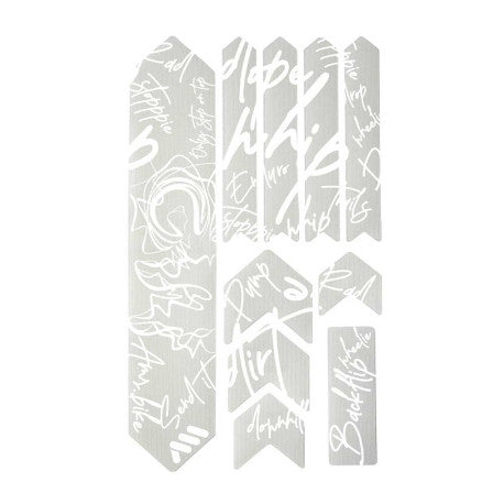 ALL MOUNTAIN STYLE EXTRA Signature Bianco Adesivo Frame Protector