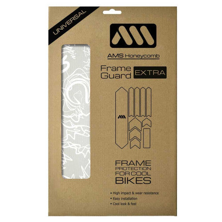 ALL MOUNTAIN STYLE EXTRA Signature Bianco Adesivo Frame Protector