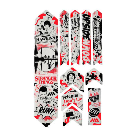 ALL MOUNTAIN STYLE EXTRA Protezione telaio Stranger Things UpsideDown nero