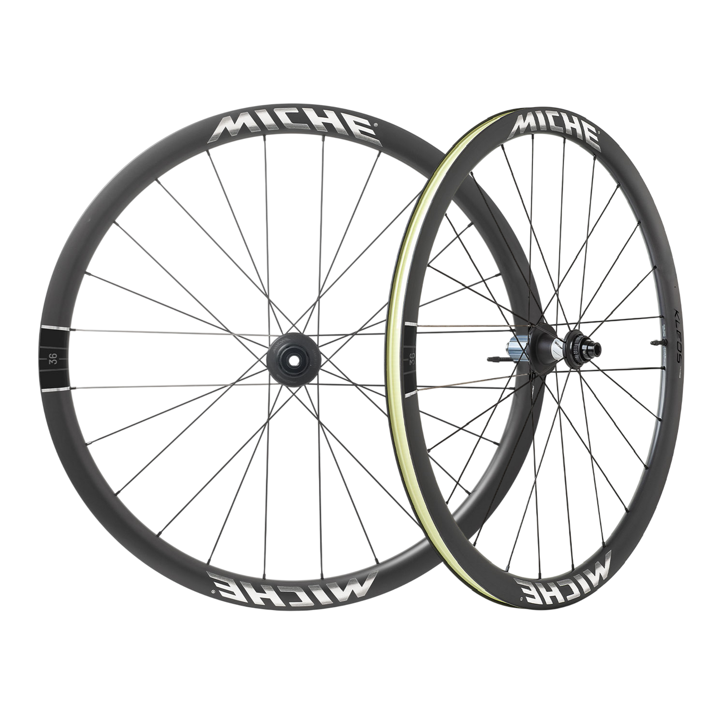 Coppia di ruote MICHE KLEOS RD DX36 Tubeless Ready (Center Lock) Team Edition