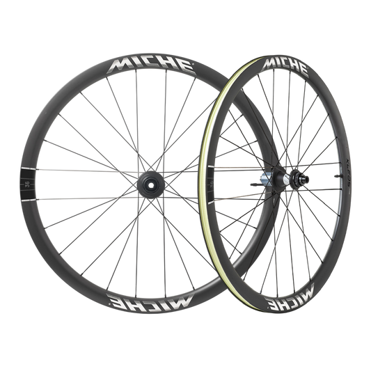 Coppia di ruote MICHE KLEOS RD DX36 Tubeless Ready (Center Lock) Team Edition