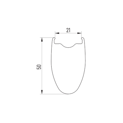 Set di Ruote MICHE KLEOS RD 50 Tubeless Ready (Center Lock) Team Edition