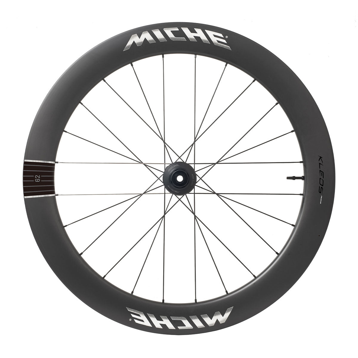 Coppia di ruote MICHE KLEOS RD DX62 Tubeless Ready (Center Lock) Team Edition