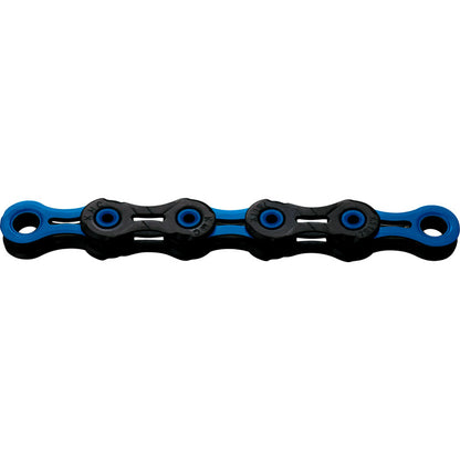 Catena 11V KMC DLC11 Waxed Nero/Blu Cerata