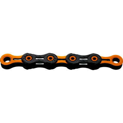 Catena 11V KMC DLC11 Waxed Nero/Arancione Cerato