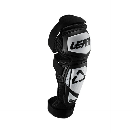 LEATT 3.0 EXT ginocchiere Bianco/Nero