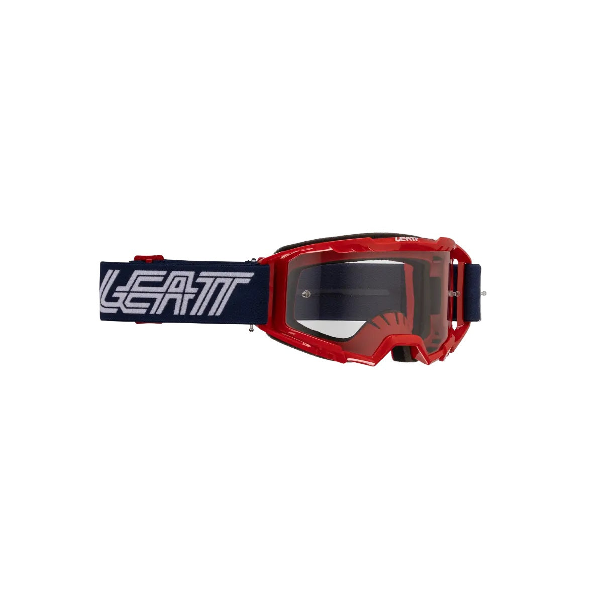 LEATT VIZION 3.5 Maschera Rosso/Blu Schermo trasparente