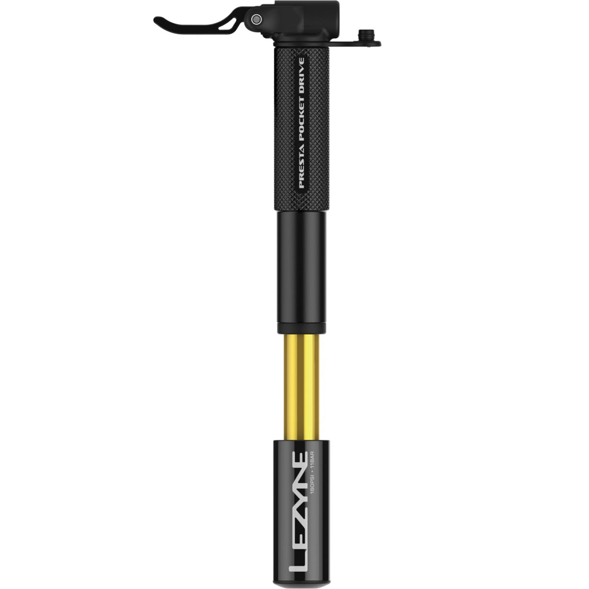 Pompa a mano LEZYNE PRESTA POCKET DRIVE nera