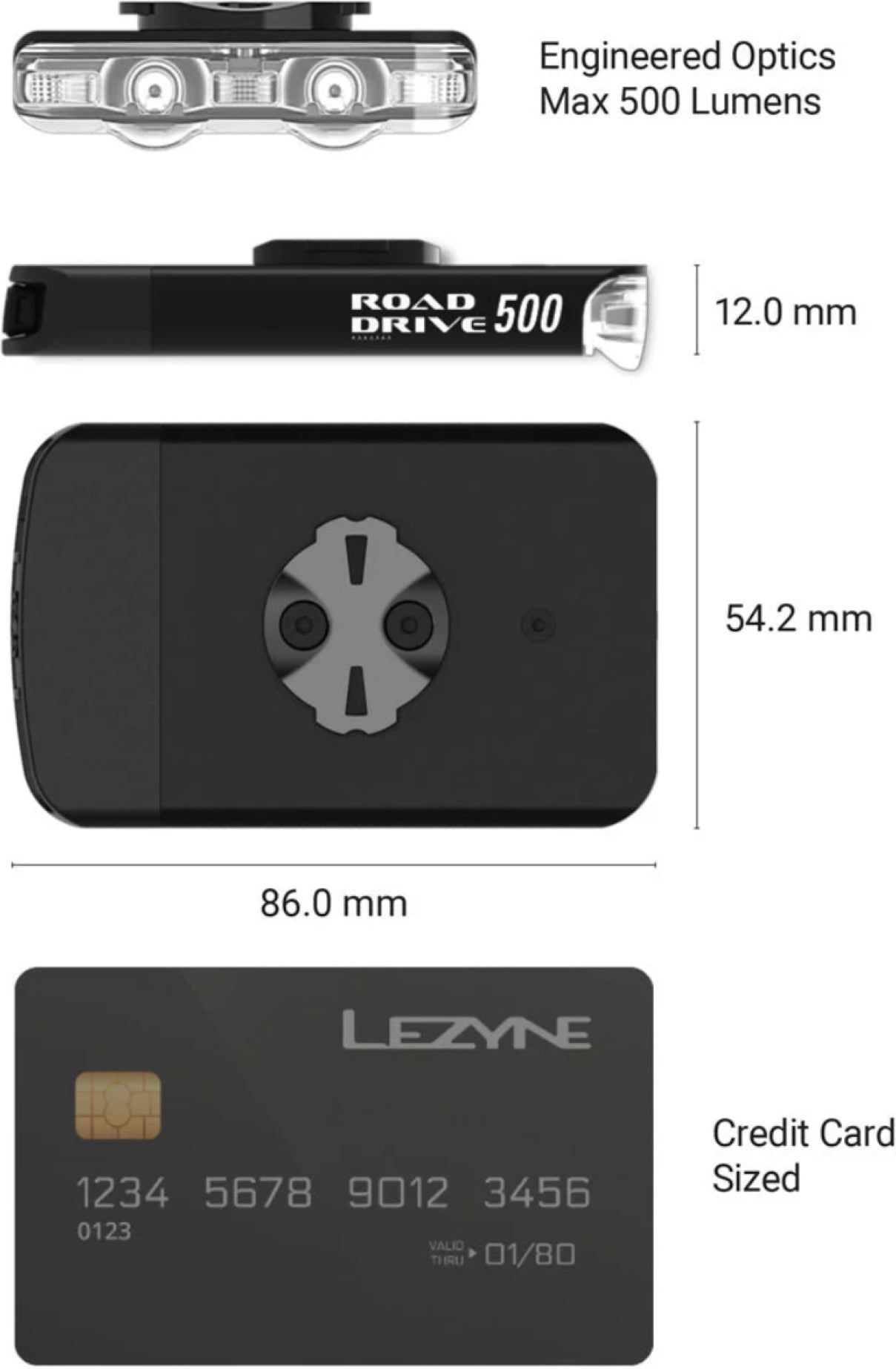 Fari anteriori LEZYNZ ROAD DRIVE 500