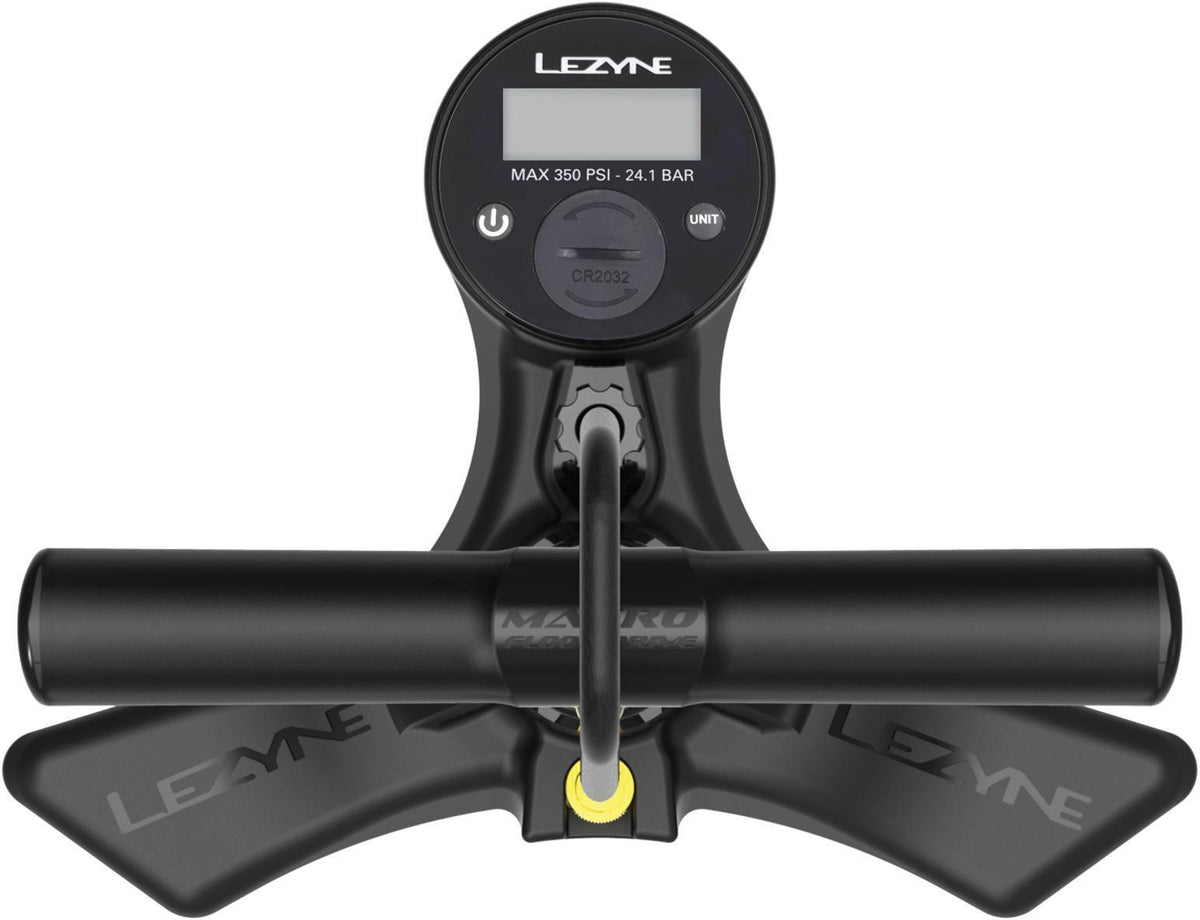 Pompa da pavimento LEZYNE MACRO FLOOR DRIVE DIGITAL rossa
