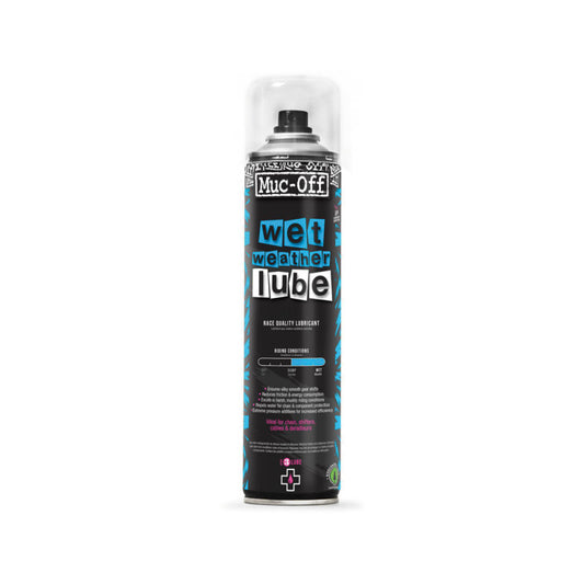 Lubrificante per Tutte le Condizioni per Catena in Spray MUC-OFF WET WEATHER CHAIN LUBE (400 ml)
