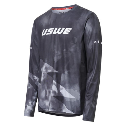 Maglia USWE LUFTIG MTB Maniche Lunghe Nera
