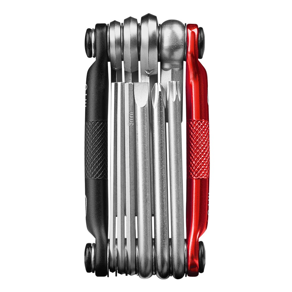 Multitool CRANKBROTHERS MULTI-10 nero/rosso