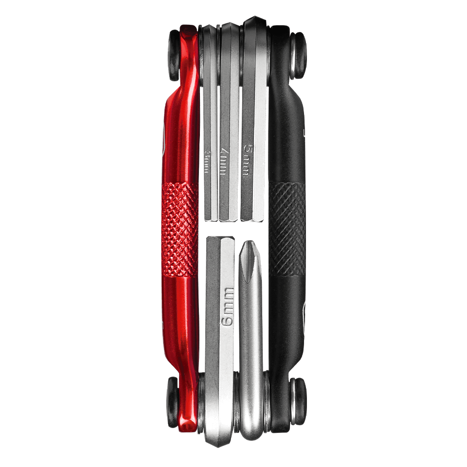 Multitool CRANKBROTHERS MULTI-5 nero/rosso