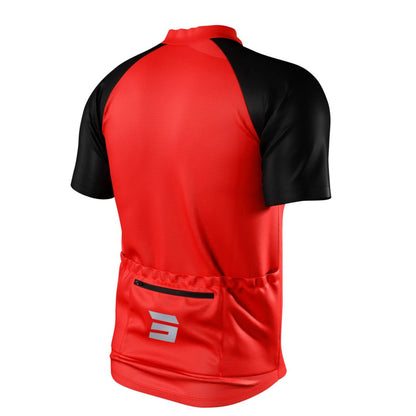 Maglia a maniche corte SHOT Unlimited Zip rossa