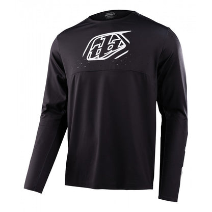 Maglia TROY LEE DESIGNS SPRINT ICON Maniche Lunghe Nera
