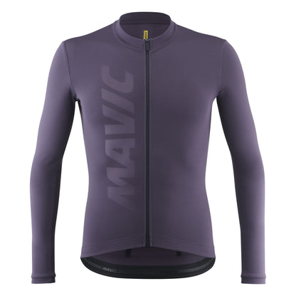 Maglia MAVIC AKSIUM THERMO Maniche Lunghe Purple