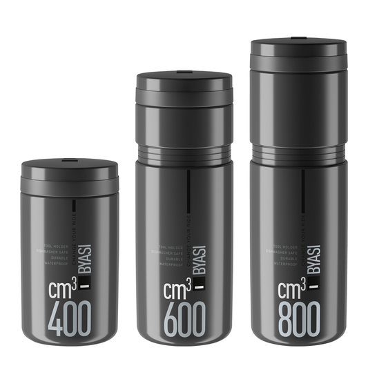 Bottiglia per utensili ELITE BYASI Nero/Grigio