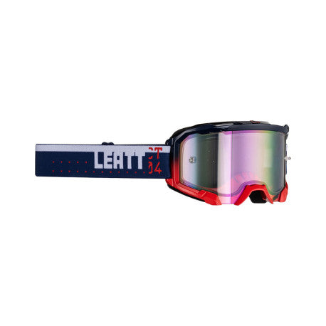 LEATT VELOCITY 4.5 Maschera schermo blu violetto