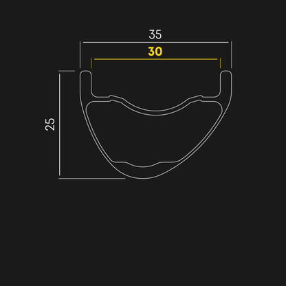 Ruota Anteriore MAVIC CROSSMAX ULTIMATE 29" 15x110mm Boost