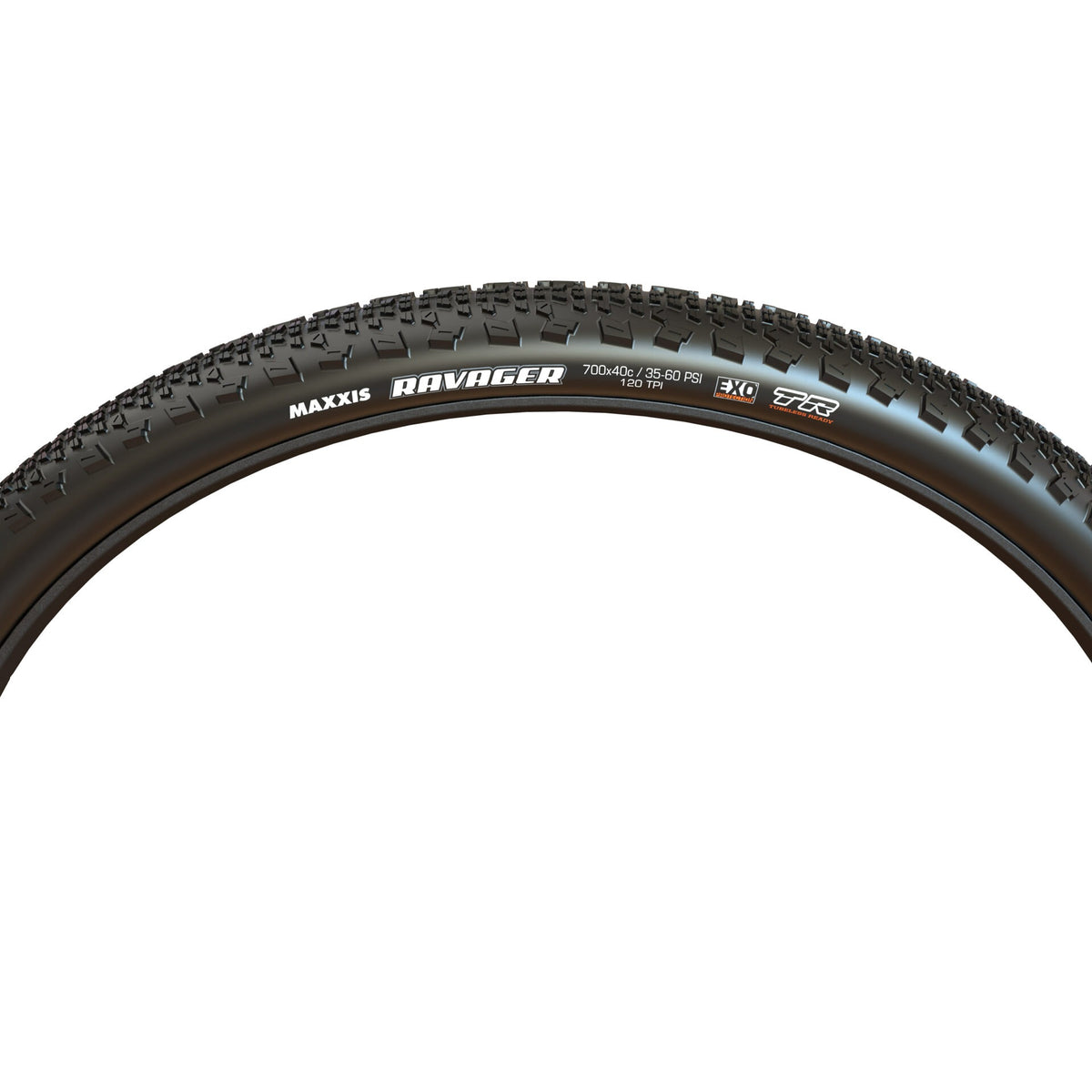 Copertone MAXXIS RAVAGER con fianchi neri - vista laterale