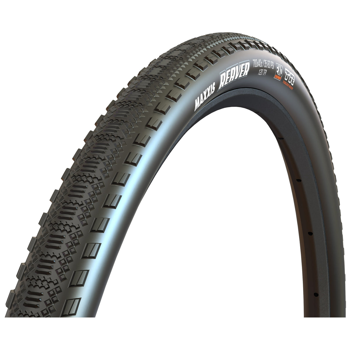 Copertone MAXXIS REAVER con fianchi neri - vista di profilo