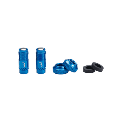 Cappucci Valvola BBB CORE CAP Blu (x2)