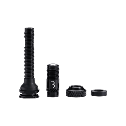 Valvole BBB CORE CAP Nero (x2)