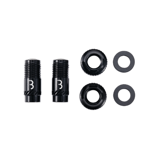 BBB CORE CAP Terminali valvola neri (x2)