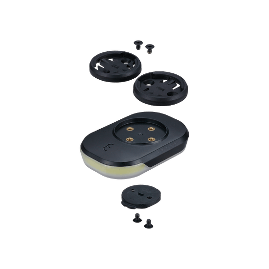 Luce anteriore BBB SLICE 300 con inserto GPS GARMIN WAHOO