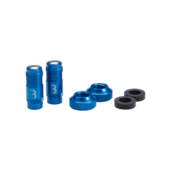 Punte per valvole BBB CORE CAP Blu (x2)