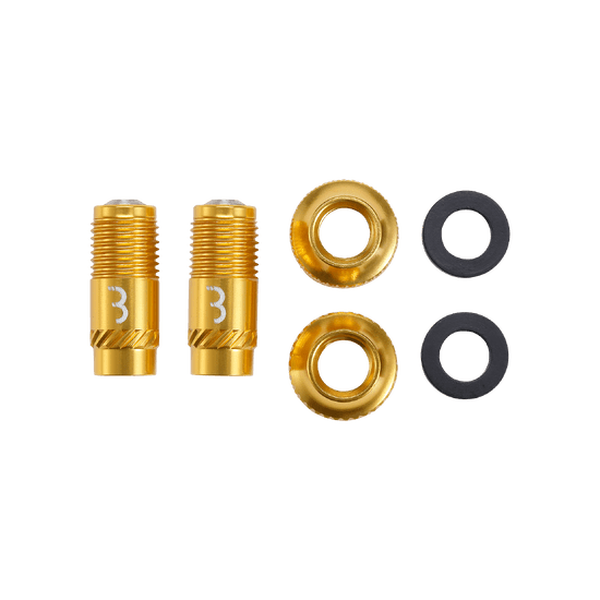 Puntali per valvole BBB CORE CAP Oro (x2)
