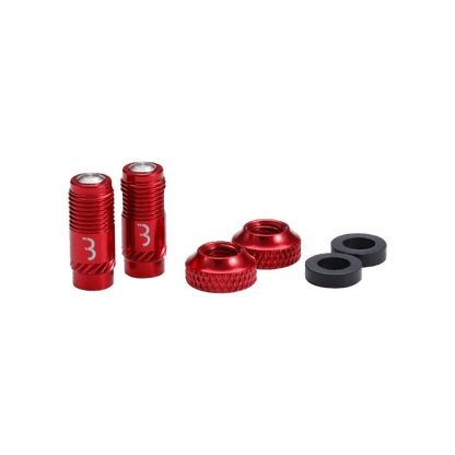 Tappi Valvola BBB CORE CAP Rosso (x2)