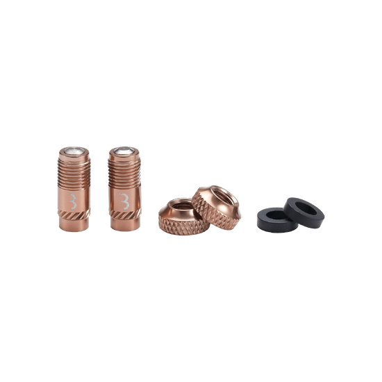 Punte della valvola BBB CORE CAP Bronzo (x2)